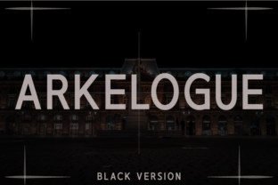 Arkelogue Black: A Premium Sans Serif Typeface for Polished Branding