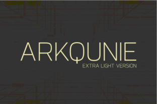 Arkqunie Extra Light: A Font for Business Growth
