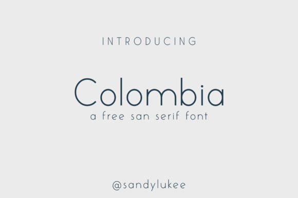 Colombia: A Font for Business Clarity