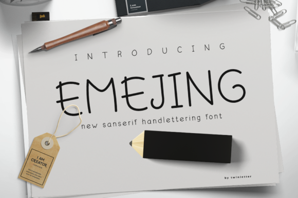 Emejing: A Font That Speaks Clearly