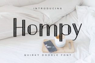 Hompy: A Playful Font for Creative Marketing