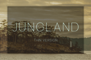 Jungland Thin: A Warm Font for Creative Makers