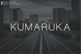 Kumaruka: A Bold Sans Serif for Designers