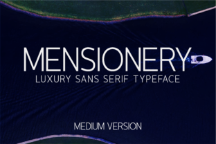 Mensionery Medium Font