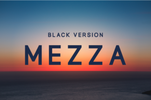 Mezza Black: A Font for Professional Branding