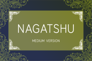 Nagatshu Medium Font