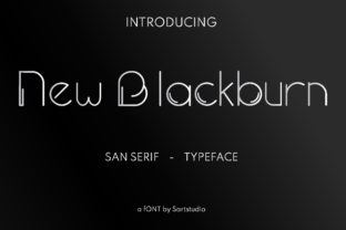 New Blackburn Font