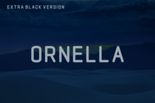 Ornella Extra Black: A Bold Font for Digital Campaigns