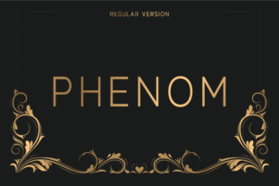 Phenom Regular: A Modern Typeface for Digital Design