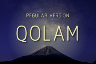 Qolam Regular: A Font for Business Brilliance