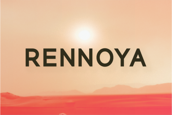 Rennoya: A Simple Font for Big Business Wins