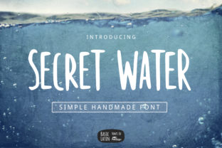 Secret Water: A Playful Sans Serif