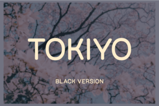 Tokiyo Black: A Modern Typeface for Elegant Design