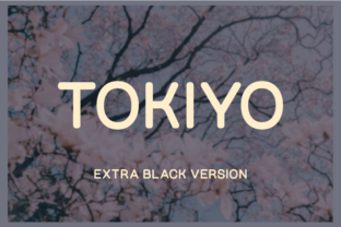 Tokiyo Extra Black Font