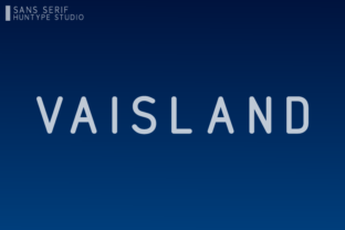 Vaisland: A Modern Sans Serif for Web Design