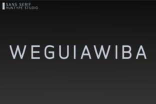 Weguiawiba: A Bold Sans Serif for Modern Design