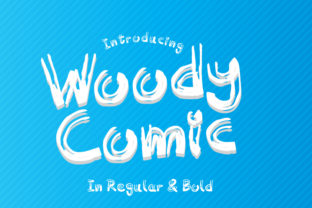 Woody Comic Font for Web Design